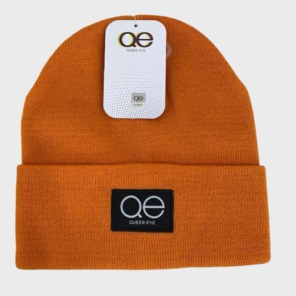 QUEER EYE Unisex Beanie in Orange Color - Picture 3 of 13